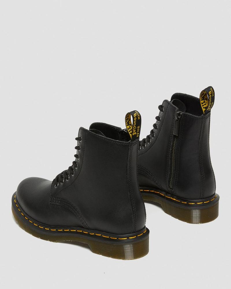 Dr Martens 1460 Pascal Nappa Winterschoenen Dames Zwart | NL 498OKI